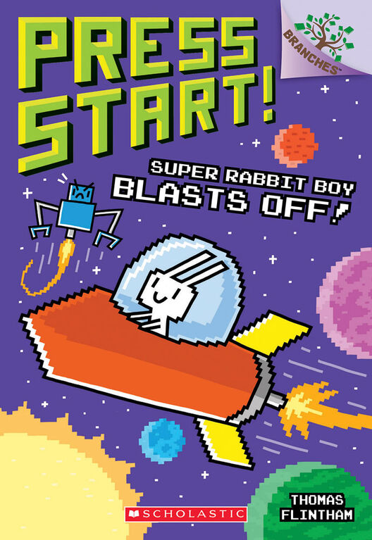 Press Start! #5: Super Rabbit Boy Blasts Off! - Édition anglaise
