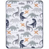Prehistoric Dino 3 Piece Crib Bedding Set