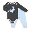 Koala Baby Dinomite Boy Long Sleeve Bodysuit and Pants Set  - 6-9 Months