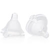 Evenflo Balance + Wide Neck BPA-Free Silicone Medium Flow Nipples 2-Pack - 3 Months+
