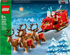 LEGO Santa's Sleigh Christmas Toy Building Set for Ages 9-13, with Reindeer & Santa Figurine, 40499