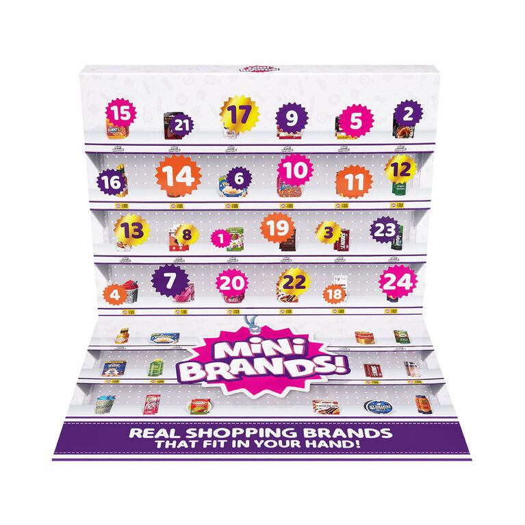 Mini Brands Limited Edition Advent Calendar with 4 Exclusive Minis by ZURU