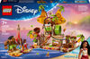 LEGO Disney Moana 2 La barge des Kakamoras, Ensemble de Jouet de Construction, Bateau avec Coffre au Trésor 43258