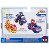 Marvel Spidey and His Amazing Friends Black Panther Action Figure And Panther Patroller Vehicle