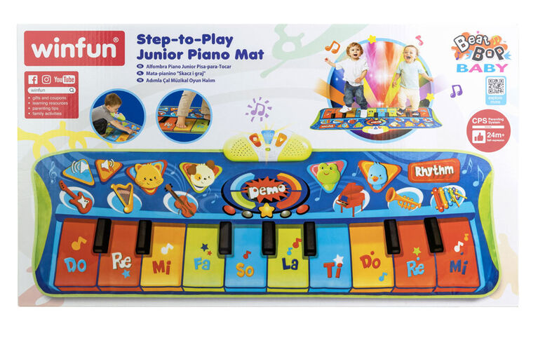 WinFun - Step-to-Play Junior Piano Mat