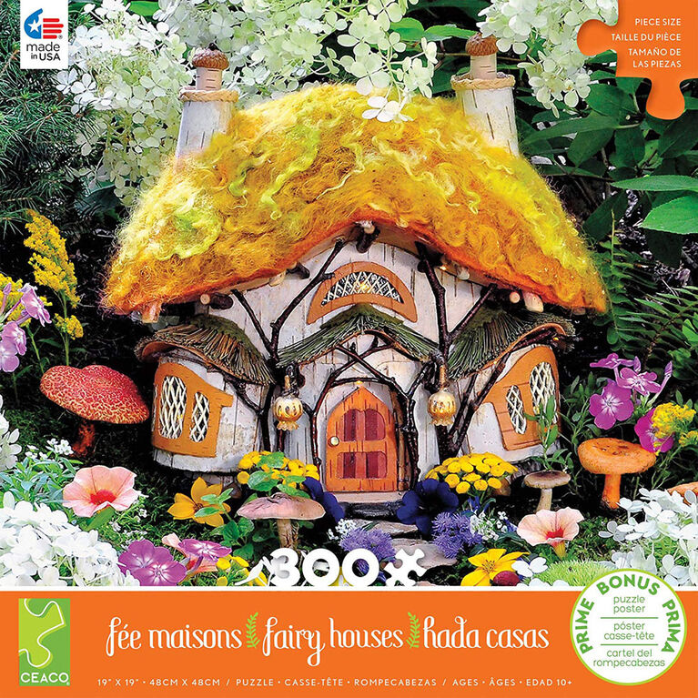 Ceaco: Fairy Houses - Dewdrop Inn Jigsaw Puzzle 300 Piece