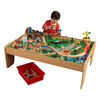 KidKraft - Waterfall Mountain Train Set & Table