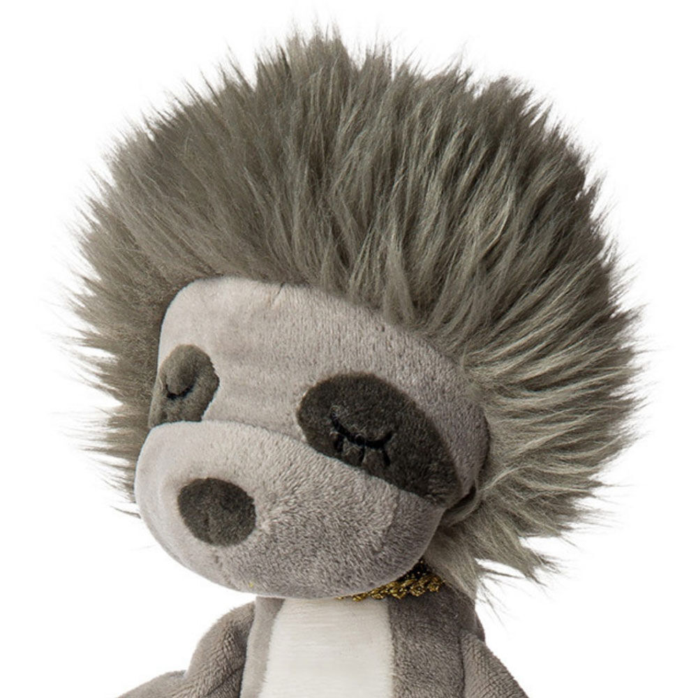 Mary Meyer FabFuzz Grey Milano Sloth Soft Toy Stuffed Animal 17