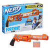 Nerf Fortnite 6-SH Dart Blaster -- Camo Pulse Wrap, Hammer Action Priming, 6-Dart Rotating Drum