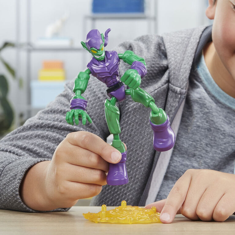 Marvel Spider-Man Bend and Flex Green Goblin Action Figure Toy