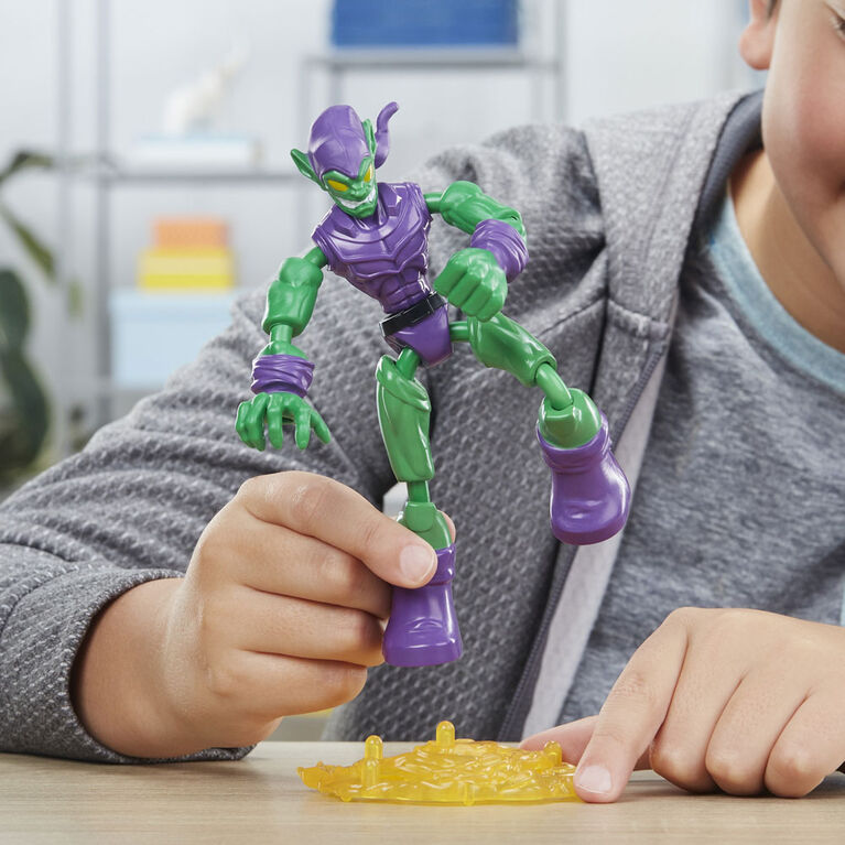 Marvel Spider-Man Bend and Flex, figurine articulée Green Goblin