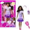 My First Barbie Doll for Preschoolers, "Brooklyn" Brunette Posable Doll with Puppy and Accessories
