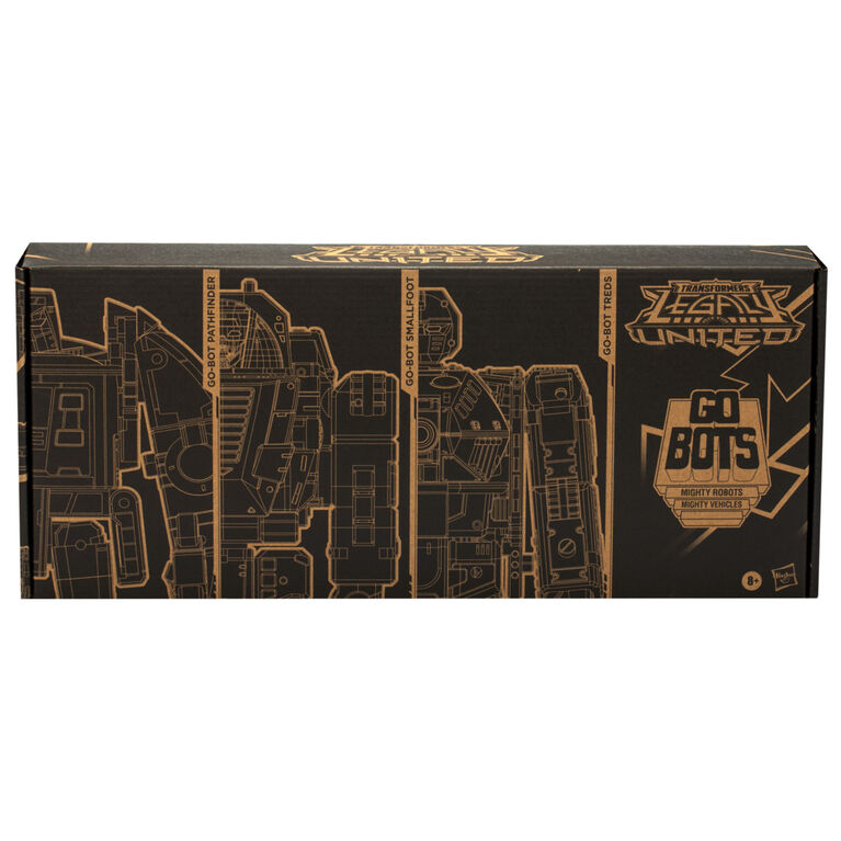 Transformers Generations Selects Legacy United Deluxe Class Go-Bot Guardians 3 Pack Action Figures - R Exclusive