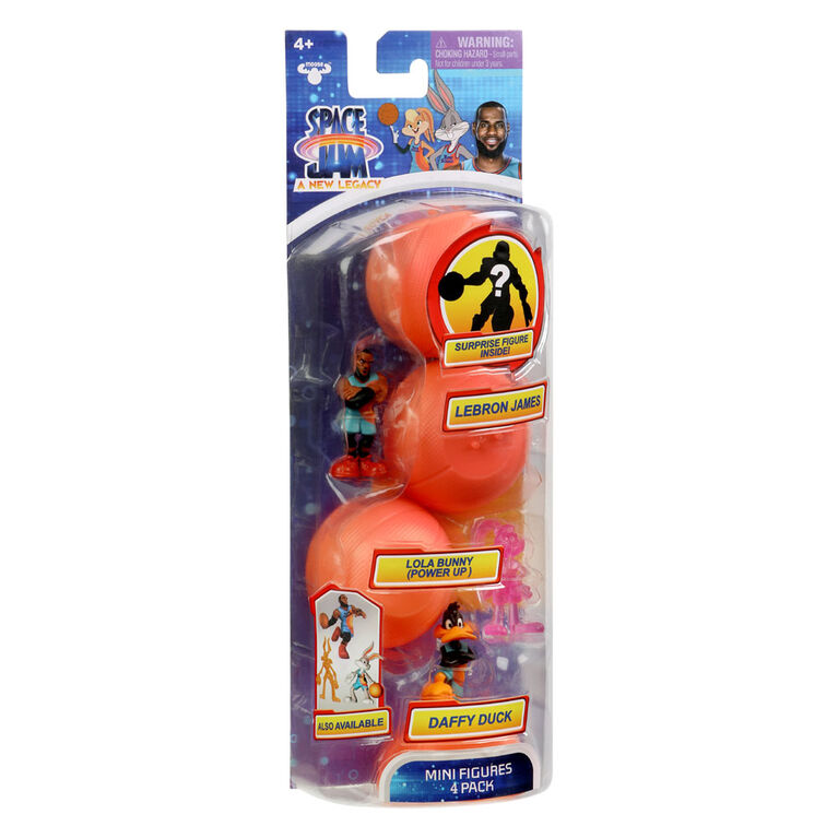 Space Jam: A New Legacy Season 1 Figure 4 Pack - Tune Squad + Starting Line Up