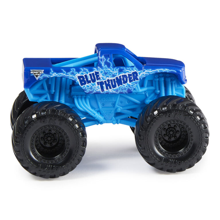 Monster Jam, Official Blue Thunder Monster Truck, 1:70 Scale