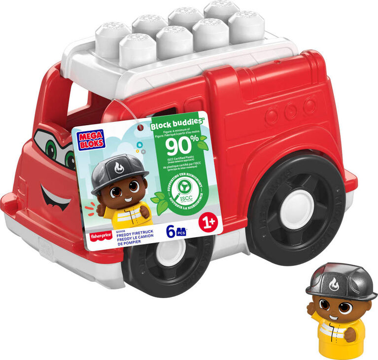 ​MEGA BLOKS Freddy Fire Truck building set