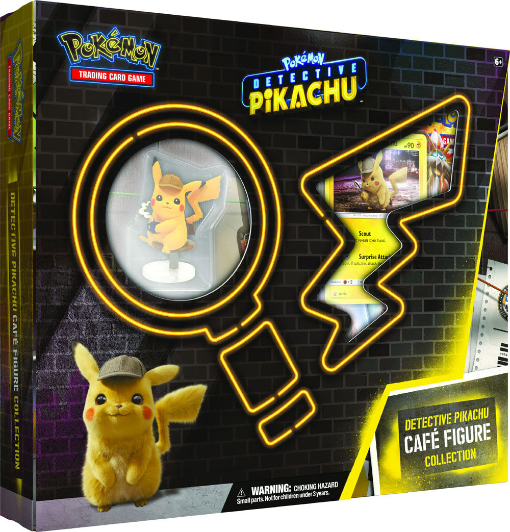 Detective pikachu sales figure box