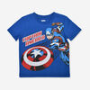 Marvel Heros Captain America Short Sleeve Top Blue