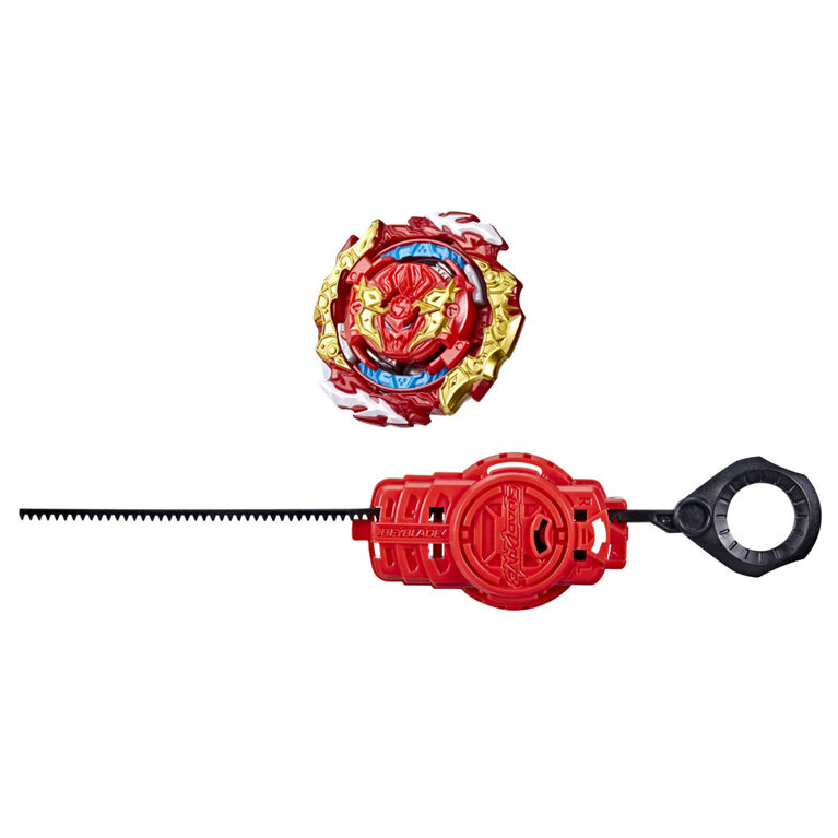 Beyblade Burst QuadDrive, Starter Pack avec toupie Astral Spryzen S7 type équilibre/attaque et lanceur