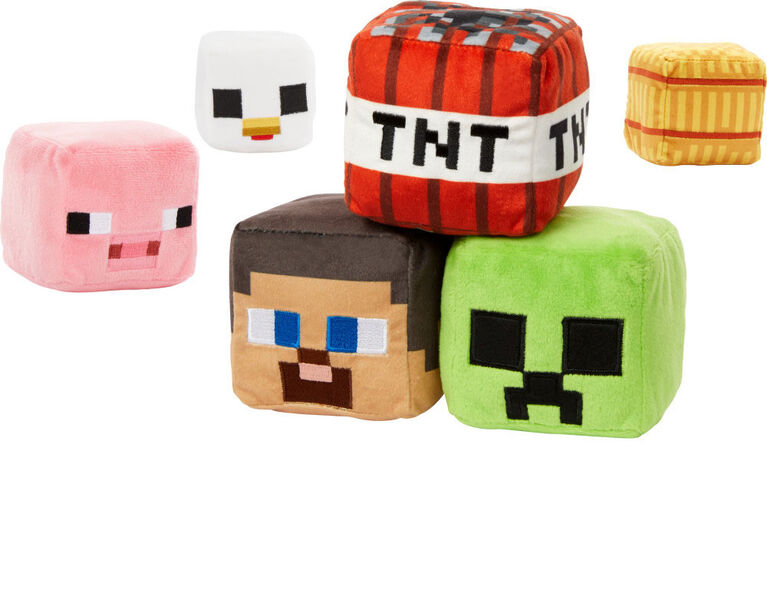 Minecraft Basic Blocks Plush Steve