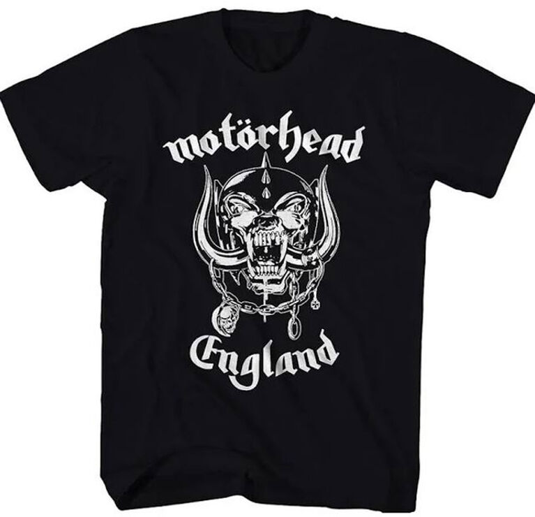 Motorhead-England- Black Tshirt- Medium