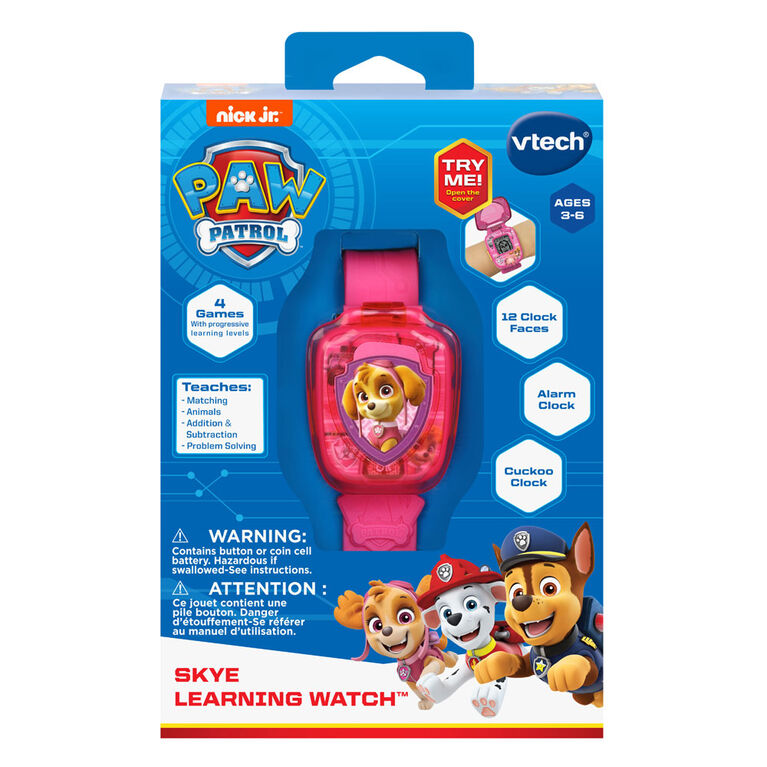 Vtech Paw Patrol La Pat Patrouille La Montre Interactive De Stella Edition Anglaise Toys R Us Canada