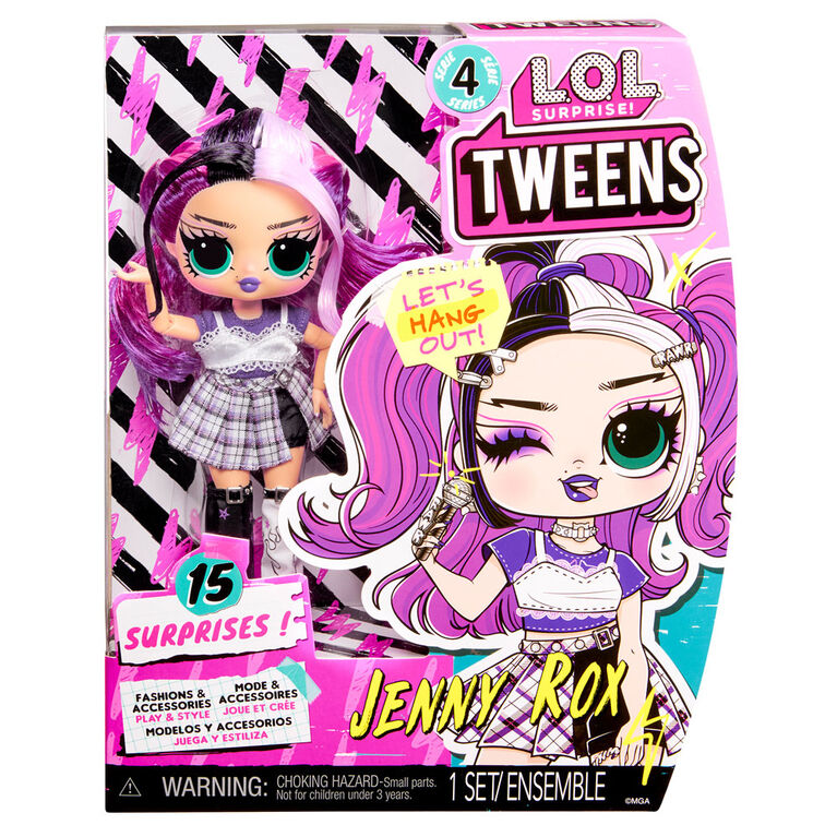 Poupée-mannequin LOL Surprise Tweens de la série 4, Jenny Rox