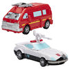 Transformers Studio Series Buzzworthy Bumblebee Voyager 86-24BB Ironhide and Deluxe 86-20BB Prowl Action Figures - R Exclusive