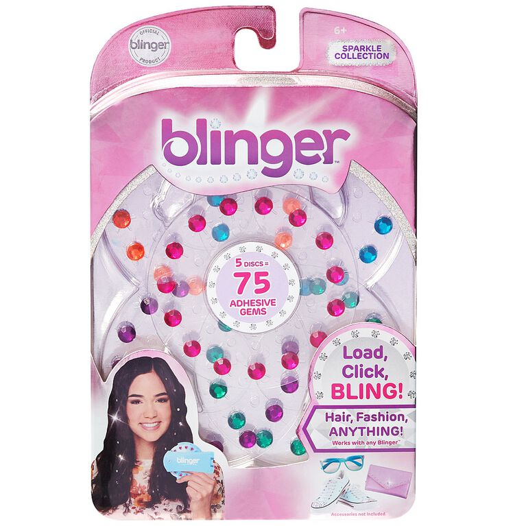 Blinger 5 Piece Refill Pack - Sparkle Collection - Rainbow Pack