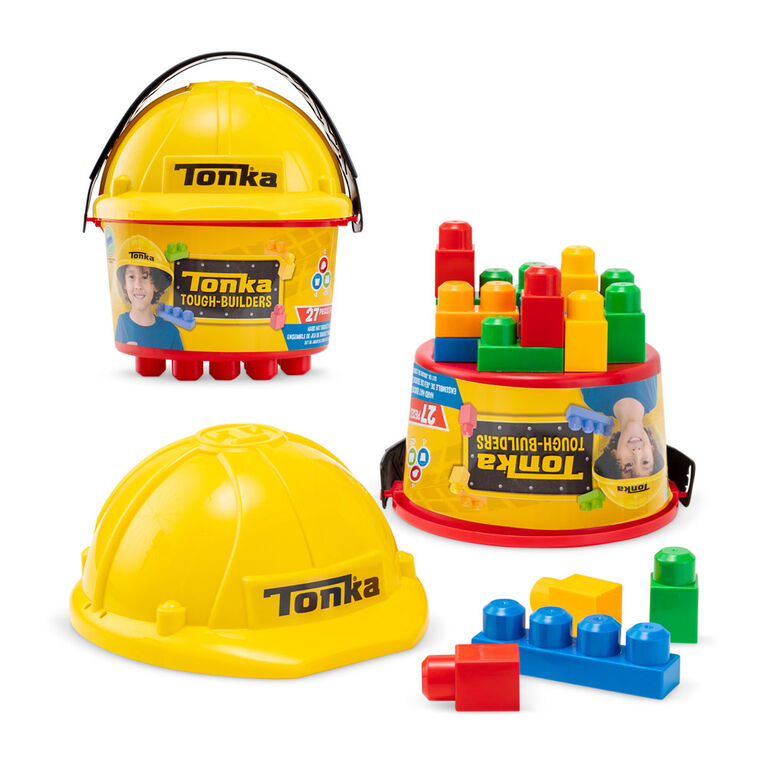 Tonka Tough Builders Hard Hat and Bucket Playset