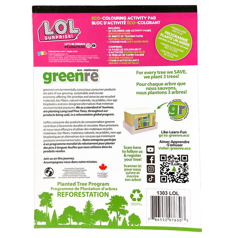 Eco Medium Colouring Books Assortment