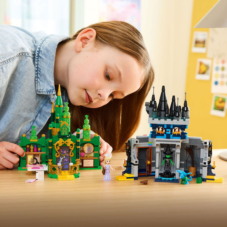 LEGO Wicked Emerald City & Kiamo Ko Castle Playset, Adventure Gift Building Toy 75689