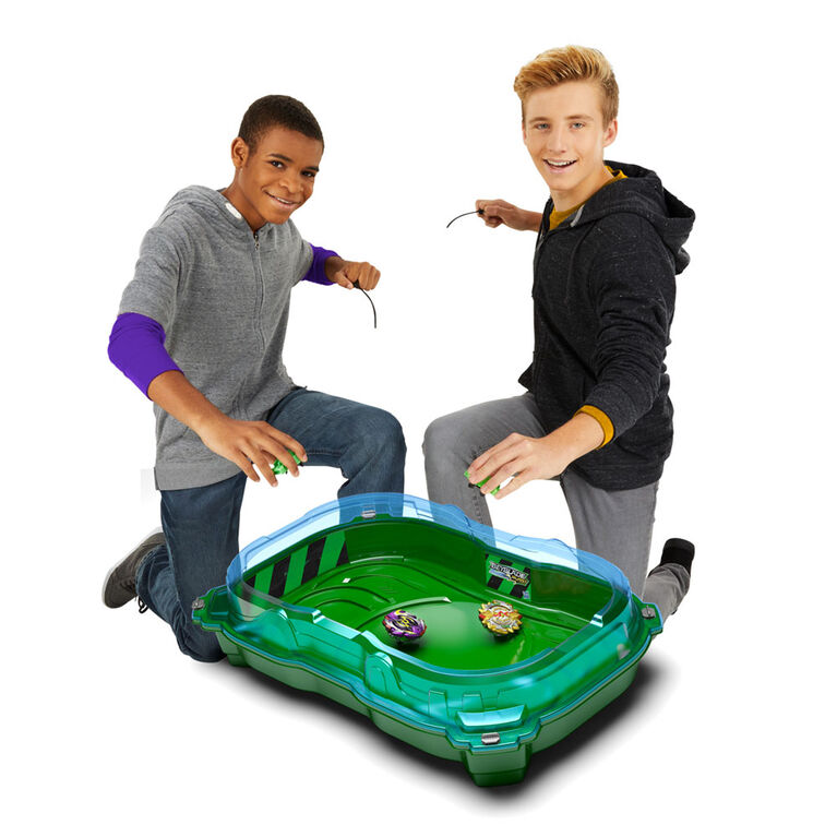 Beyblade Burst Turbo Slingshock - Ensemble de combat Collision frontale