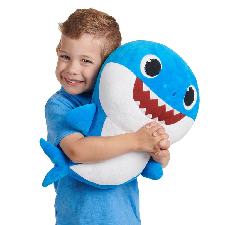 Pinkfong Baby Shark Official 18" Plush - Daddy Shark - By WowWee