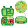 Bentgo Kids Prints Leak-Proof, 5-Compartment Bento-Style Kids Lunch Box - SAFARI