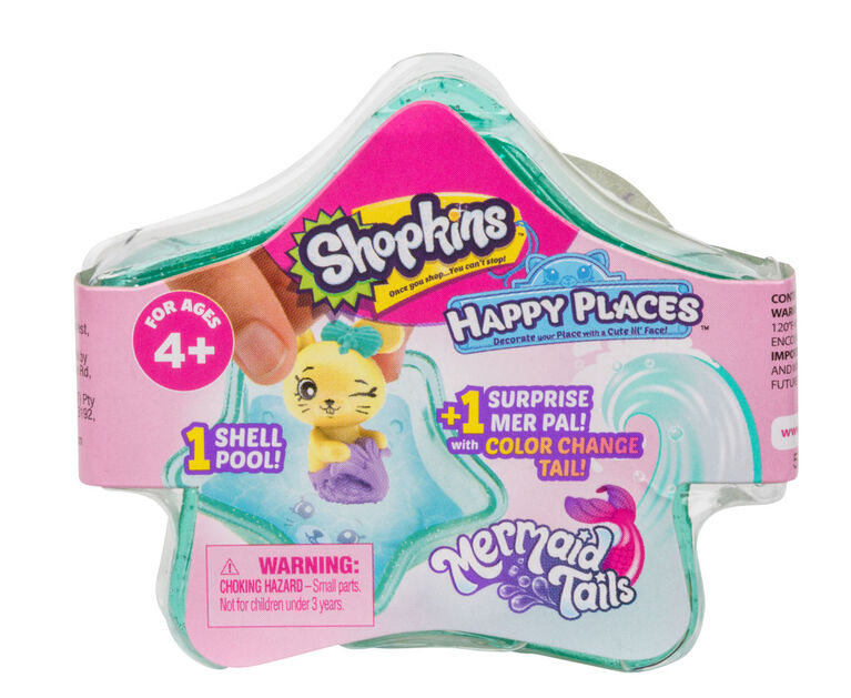 Shopkins Happy Places Mermaid Tales - Emballage surprise.