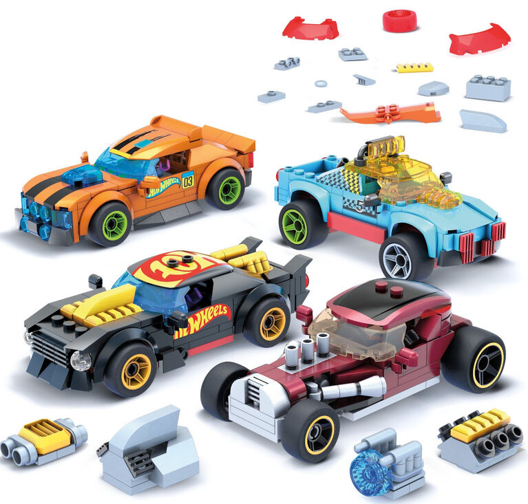 Hot Wheels - Mega Construx - Voitures personnalisables