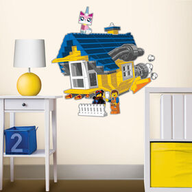 Le Film LEGO 2  Autocollants muraux&nbsp;: La maison d'Emmett