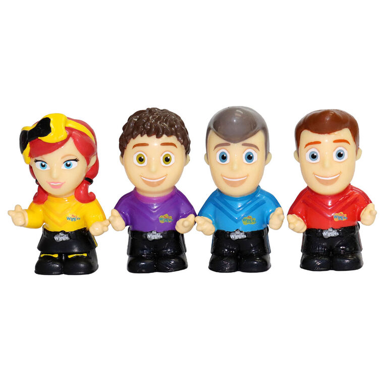 The Wiggles Figurines 4-pack:Lachy, Emma, Anthony and Simon - English Edition