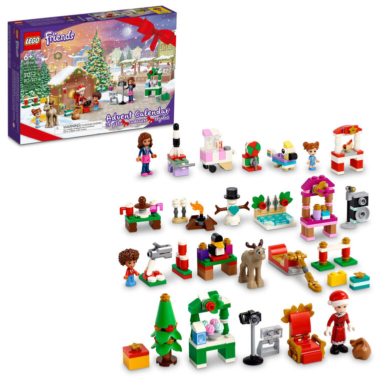 LEGO Friends Le calendrier de l'Avent 41706, Ensemble de construction (312 pièces)