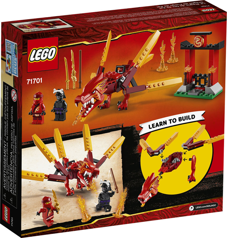 Le dragon de feu ninjago