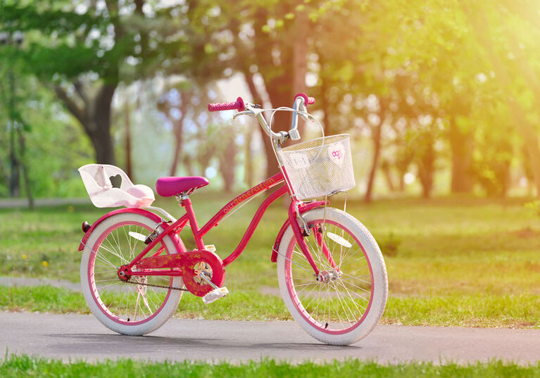 Vélo pour enfant avec siège pour poupée 46 cm, Bicycle, Our Generation