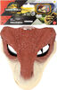 Jurassic World Rebirth Raptor Dinosaur Mask, Role-Play Head Wear, Movie-Inspired Costume Gear