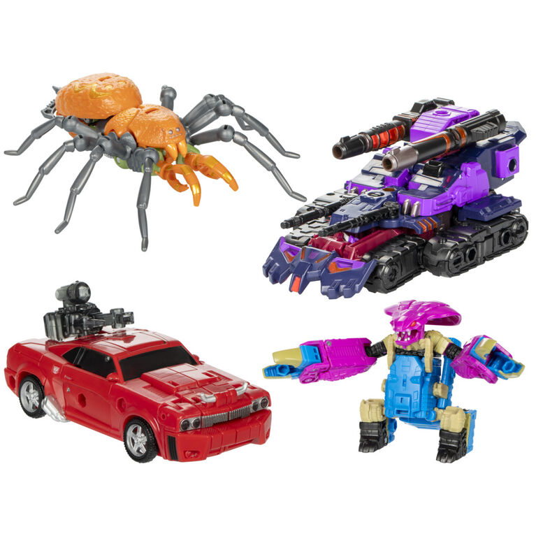 Transformers Legacy United Versus Multipack, 4 Converting Action Figures