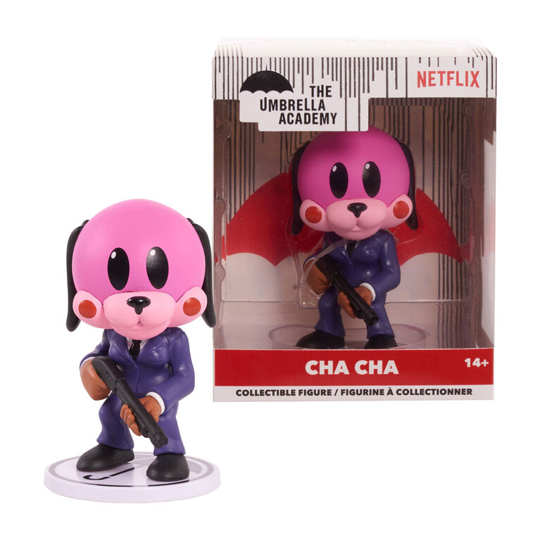 The Umbrella Academy 3" Stylized Collectible Figure - Cha Cha - Notre exclusivité
