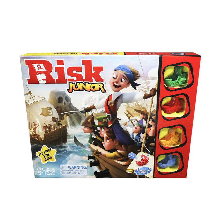 Risk Junior Game: Strategy Board Game - styles may vary