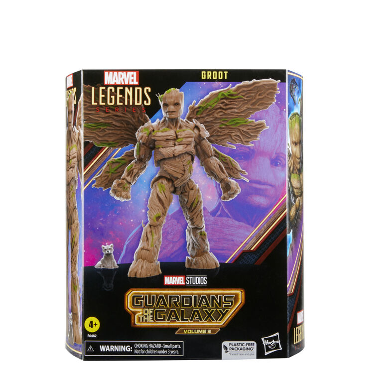 Marvel Legends Series, Groot, Gardiens de la galaxie Vol.3, figurine de 15 cm