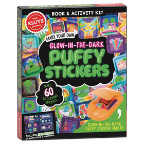Klutz: Make Your Own Glow In Dark Puffy Stickers - English Edition