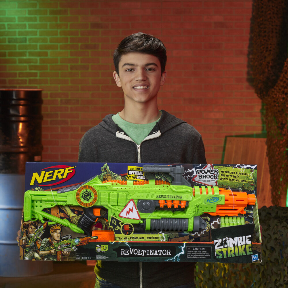 nerf zombie strike revoltinator toy blaster stores