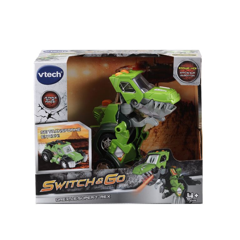 VTech Switch and Go Drex, le super T-Rex - Édition française